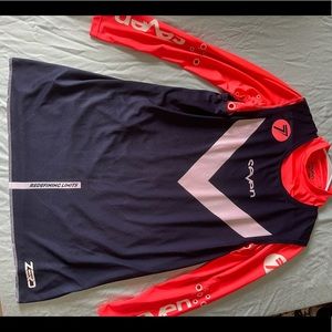 Dirk bike riding shirt. Long sleeve and tank